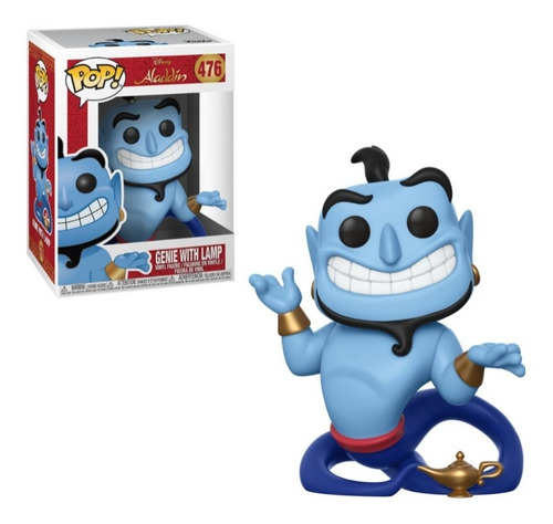 Funko Pop! Disney Aladdin - Gennie With Lamp #476