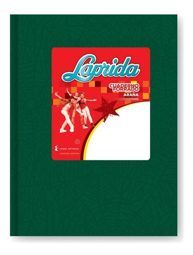 Cuaderno Tapa Dura Rayado 50 Hojas Laprida Verde 16x21cm