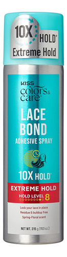 Spray Adhesivo Kiss Colors & Care Lace Bond Extreme Hold 330