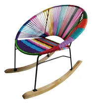 Comprar Silla Mecedora En Mimbre - Mimbre Plástico - Fibra Sintética
