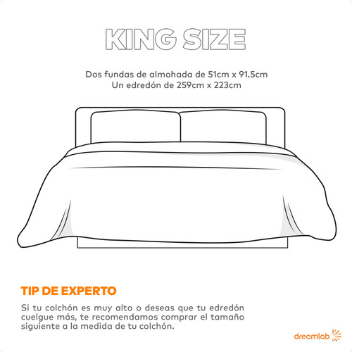 Set Edredón King Size Acolchado Textura Dreamlab