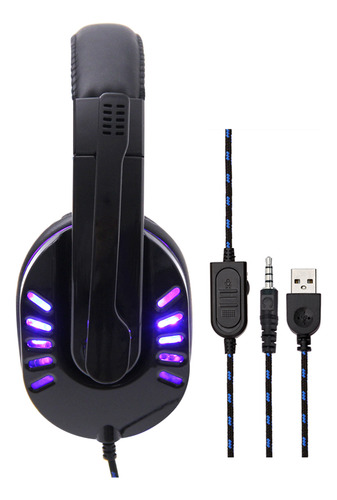 Headset Gamer.. Auriculares Ps4 Noise De 5 Mm Para Pc Con Po