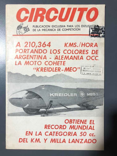 Revista Circuito N° 3 Noviembre De 1965