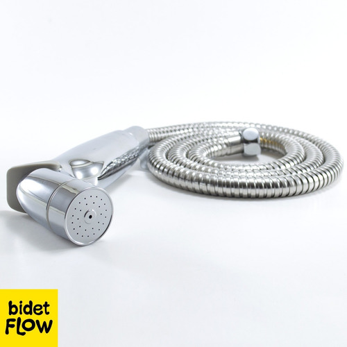 Imagen 2 de 9 de Duchador Gatillo Bidet Manual Corte P/ Inodoro Doble Lluvia