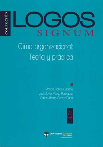 Libro Clima Organizacional: Teoría Y Práctica