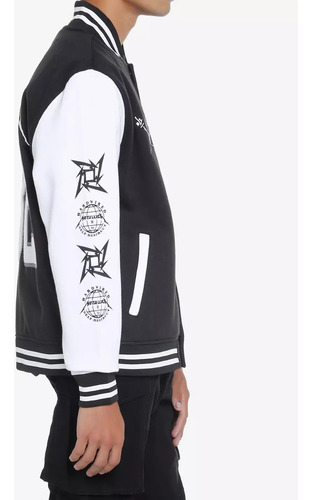 Metallica Varsity Jacket 1982 Chamarra Sudadera Hoodie