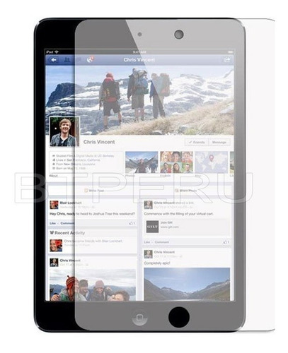 Mica Protector Pantalla Lamina Estatica iPad 2018 Mate 9.7