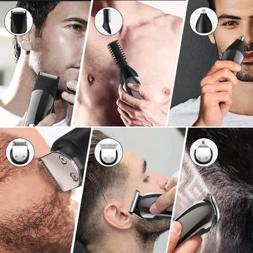 Imagen 7 de 8 de Cortadora De Barba + Nariz Westinghouse Recargable Usb