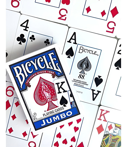 Juego De Mesa Set Bingo Foil Y Baraja Bicycle Jumbo
