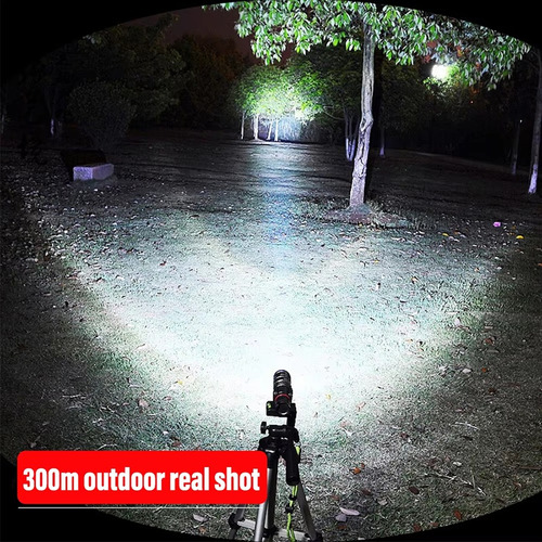 Lanternas Led De Alta Potência, Lanterna Com Zoom E Lâmpada