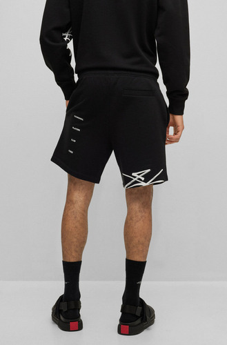 Shorts Para Hombre Hugo Relaxed Fit Diseño Urbano Moderno