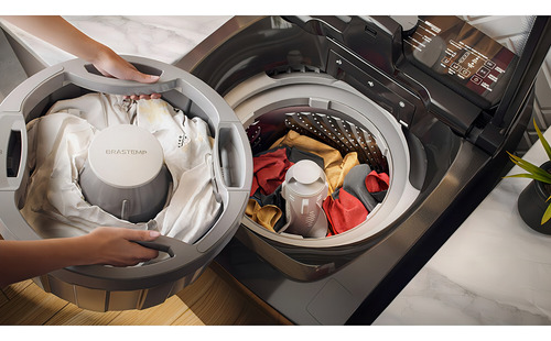Mquina De Lavar 16kg Tecnologia Double Wash Tira Manchas 220v