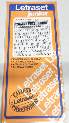 Letraset Junior L7 L8 L9 L10 L11 L12 L15