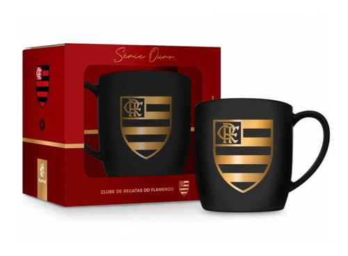 Caneca Café Chá Porcelana Xícara Personalizada Flamengo 