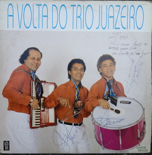 Lp Trio Juazeiro - A Volta Do Trio Juazeiro 