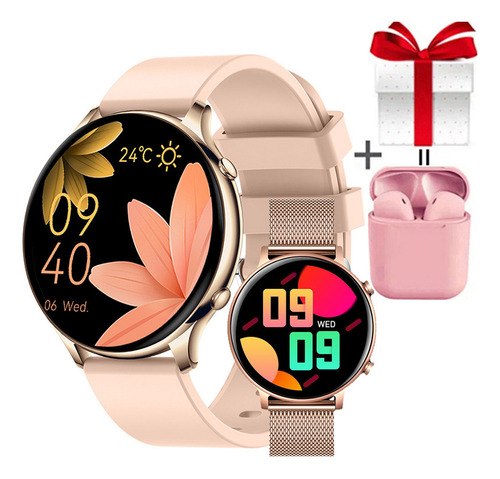 Reloj Inteligente Deportivo Para Mujer Ht12 Para Xiaomi Ios