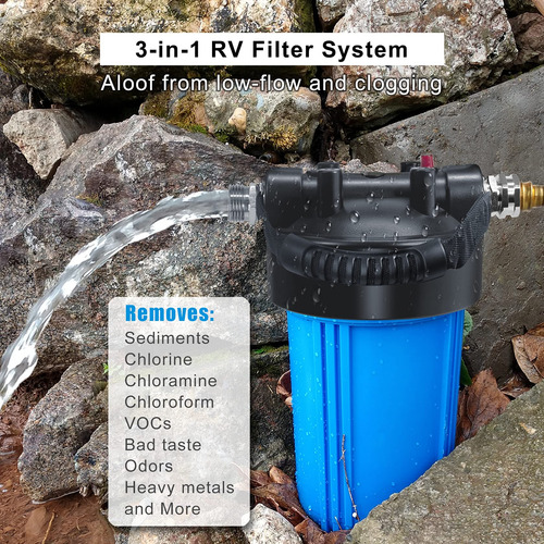 Sistema De Filtro De Agua Para Rv Hansing, Filtro De Agua