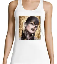 Comprar Musculosa Mujer Mujer Oro Posando Maquillaje Dorado Mano