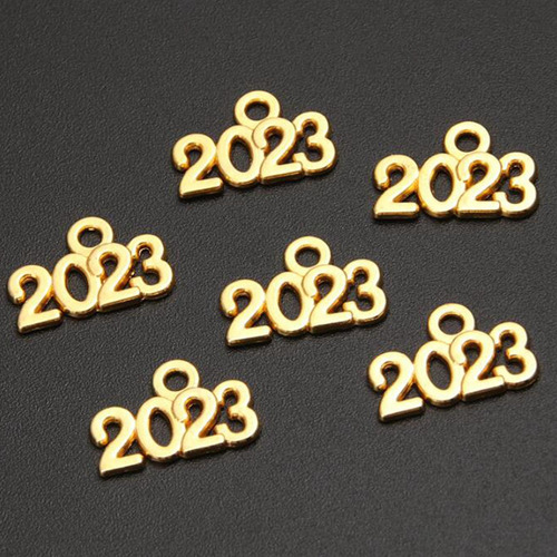 Dijes Pequeños 2023, Colgante Diy 2023 Para , Pendientes,