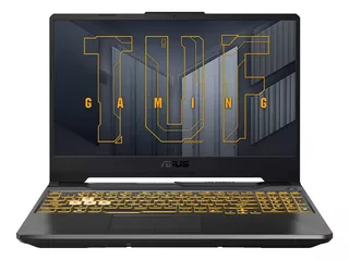 Laptop gamer Asus TUF Gaming F15 FX506HC eclipse gray 15.6", Intel Core i5 11400H 16GB de RAM 1512GB SSD, NVIDIA GeForce RTX 3050 144 Hz 1920x1080px Windows 10 Home