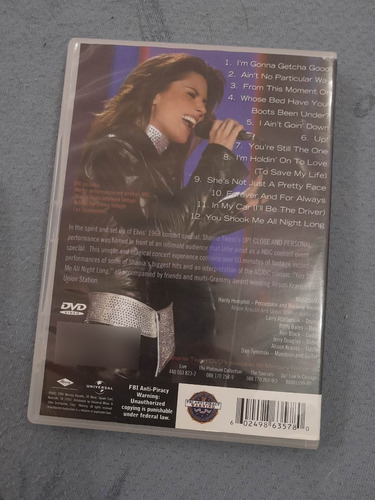 Dvd Shania Twain Up Close Personal (importado)