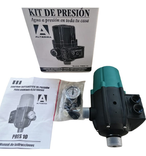 Imagen 3 de 5 de Presurizador Altamira Control Automático De Presion Pres 10