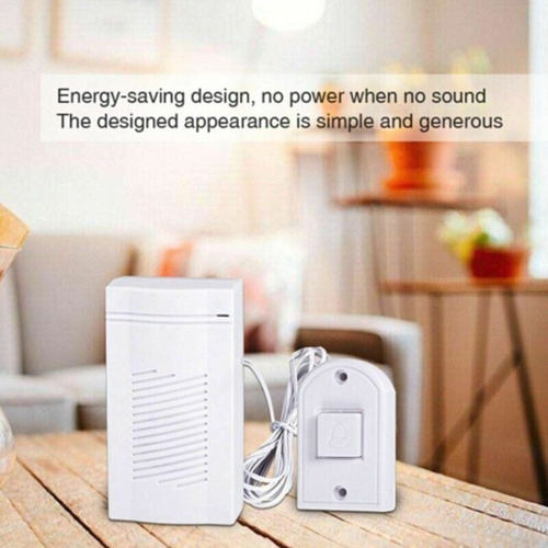 Timbre Con Cable, Timbre De Puerta, Llamada Con Línea Electr
