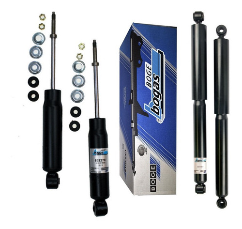 Kit 4 Amortiguadores Bogasp Isuzu Pick Up 4x2 1984 1985 1986