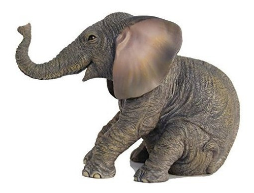 Figura Decorativa De Elefante Bebe De 6,13 Pulgadas, Color 