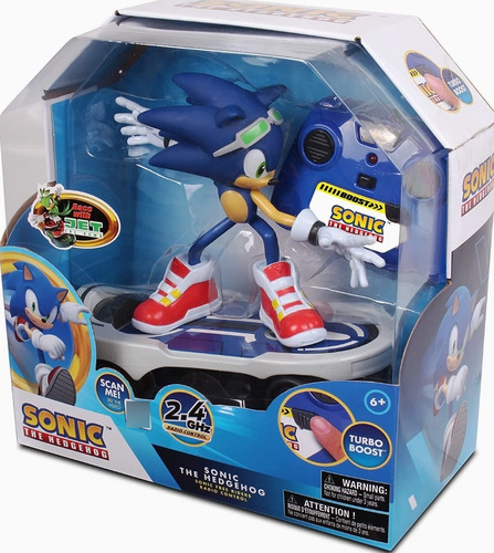 Sonic Skate A Control Con Turbo Boost