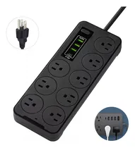 Comprar Multicontactos Usb 2500w,2m Cable 8 Salidas+3 Usb+1 Tipo C Sunoffer Sun-Mua08 110V