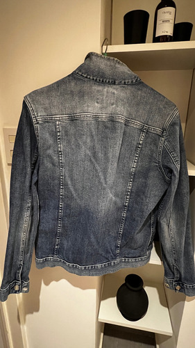 Campera De Jean Fachera Bensimon No Zara Gola Bowen Levis (Usado)