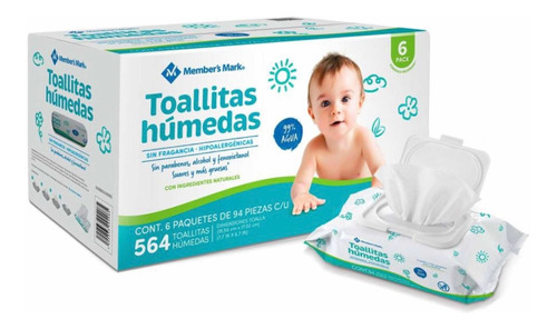 Toallitas Toallas Húmedas Para Bebe. 2 Cajas