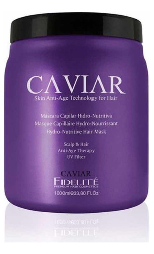 Caviar Mascara Capilar Hidro Nutritiva Fidelite X1000ml