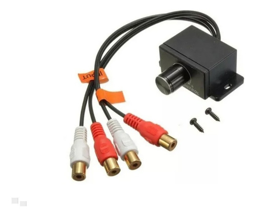 Control Regulador Rca De Ganancia Para Subwoofer