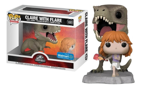 Funko Pop Movie Moment - Jurassic World - Claire With Flaire