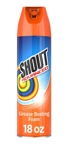 Shout Removedor De Manchas De Grasa Y Aceite Avanzado Para R