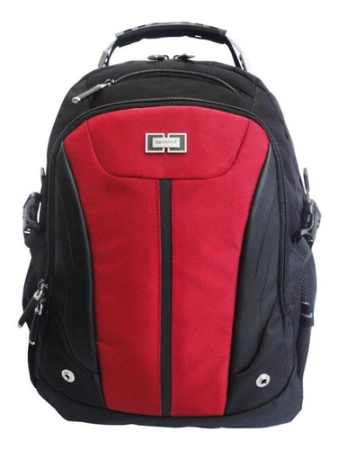 Mochila Notebook Masculina Vermelha Executiva Santino