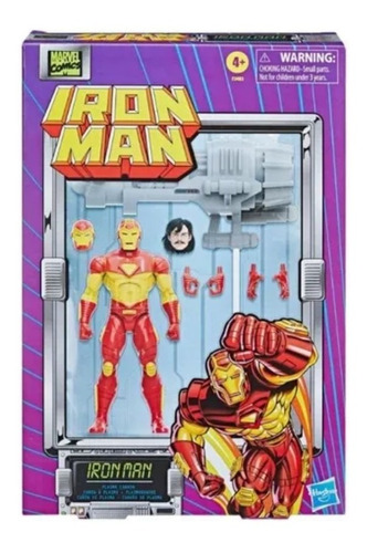 Marvel Legends Series - Deluxe Retro Iron Man (plasma Canon)