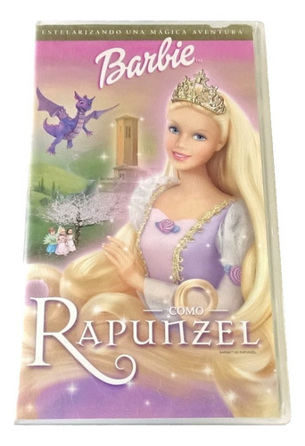 Barbie Rapunzel Pelicula Vhs Cic Video En Español