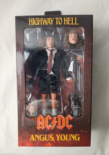 Neca Ac/dc Angus Young Clothed Figure (highway To Hell)