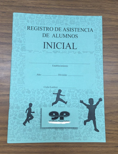 Registro De Asistencia De Alumnos Inicial - Jardin