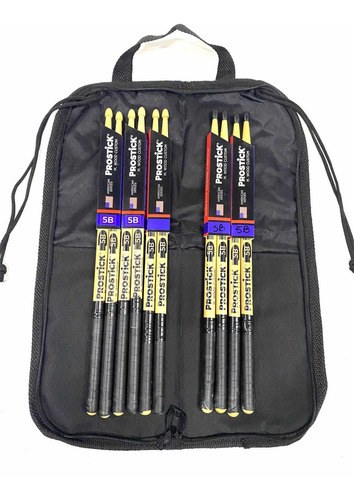 Kit Baqueta 3 Par 5b M+2 Par 5b N Prostick Usa+bag