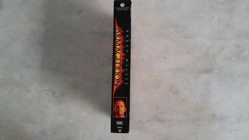 Fita Vhs Armageddon - Bruce Willis, Ben Affleck - Original (Usado)
