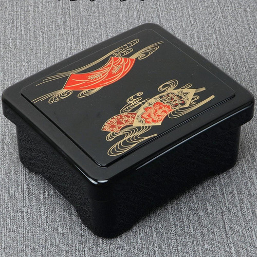 Contenedor De Almuerzo De Contenedor De Donburi Con Caja De