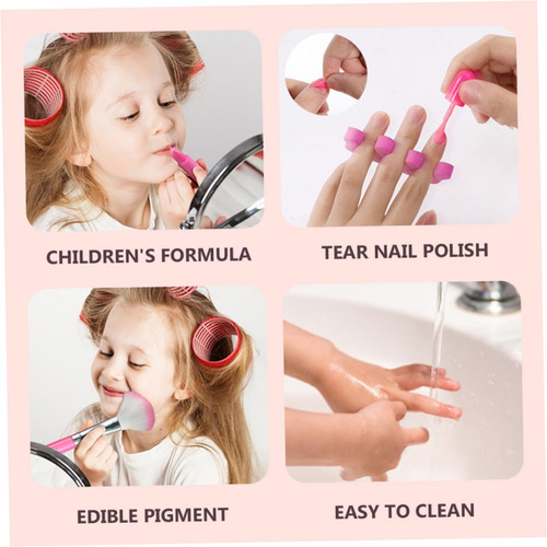 Juguetes Maquillaje Lavable Real Para Niños,juego Para Niñas
