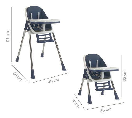Imagen 4 de 4 de Silla Comedor Para Bebé 2 En 1 Happy Baby Nepal