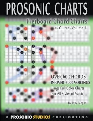 Libro Fretboard Chord Charts For Guitar - Volume 1 - Tony...