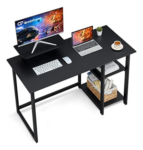 Greenforest Computer Home Office Desk Con Soporte Para Monit