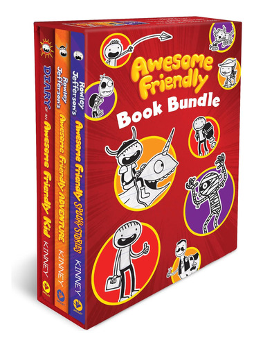 Libro: Awesome Friendly Book Bundle (diary Of A Wimpy